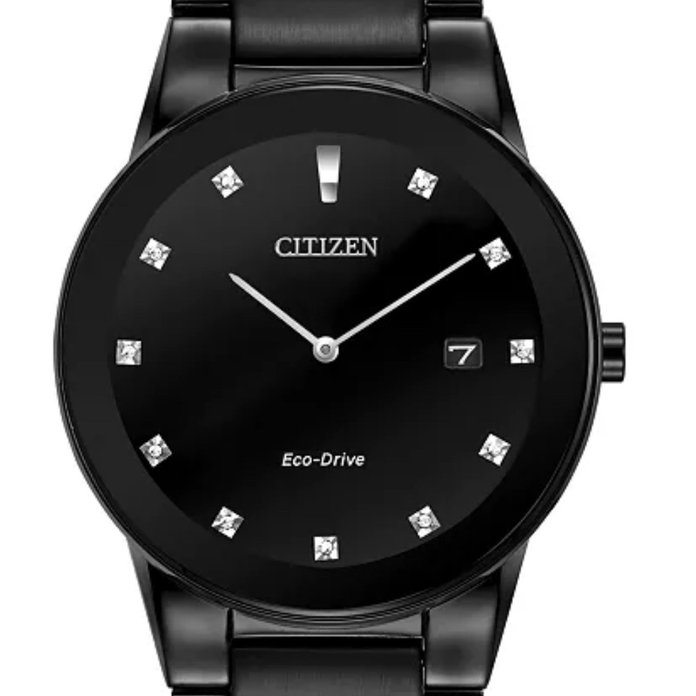Citizen Eco-Drive Black Dial Watch